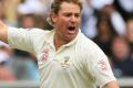 Got him! Shane Warne celebrates Test wicket no.700 at the MCG in 2006, but was never given the nod as skipper.