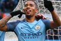 Huge blow: Gabriel Jesus (right) is set for a long spell in the physio room.