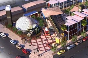 Brisbane's new Eat Street Markets will be based on similar markets in Las Vegas.
