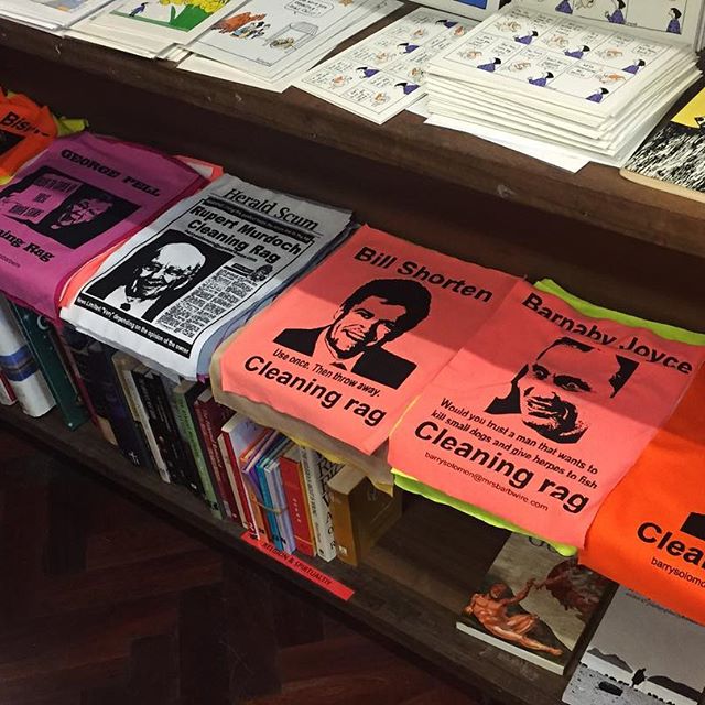 Have you seen our cleaning rags? #bookshop #cleaningrags #melbournebookshop
