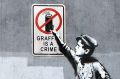 Brisbane City Council would not think twice about removing Banksy murals, such as this one in New York.