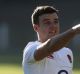 On the move: England five-eighth George Ford.