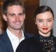 Young power couple: Co-founder and chief executive of Snapchat, Evan Spiegel, and supermodel Miranda Kerr got engaged ...
