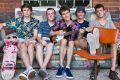 Marrickville flatmates Arlo Alexander-Meylan, Harry Gregg, Nikita Podlasov, Tom Grimes and Isaac Ewald filled their ...