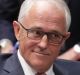 Prime Minister Malcolm Turnbull during question time at Parliament House in Canberra on Monday 13 February 2017. Photo: ...