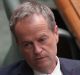 Opposition Leader Bill Shorten during question time at Parliament House.