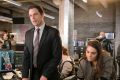 Justin Kirk and Caitlin Stasey in <i>APB</i>.