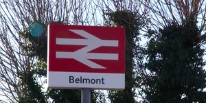 Video: Belmont - One Of London's Least Used Train Stations