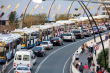 Buses in Brisbane (ABC News)