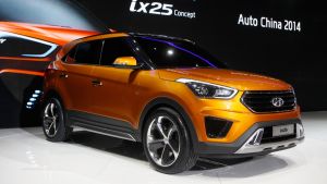 Hyundai is set to enter the compact SUV market with a new offering, similar to its ix25 concept pictured.