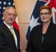 US secretary for defence James Mattis and defence minister Marise Payne