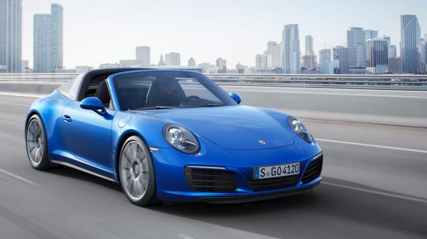 2017 Porsche 911 Targa 4S.