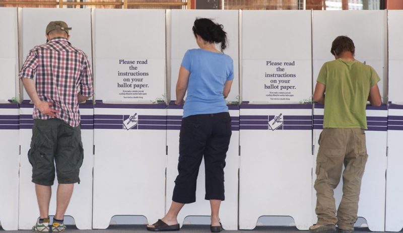 Polling Day Imagery, Alice Springs. Credit AEC