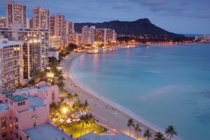 Waikiki, Hawaii.