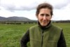 Landholder MairiAnne Mackenzie at her Buangor sheep farm, due to be severed by the new highway.   