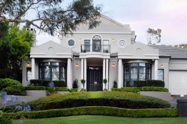 A grand entrance greets visitors to 12A Cobby Street, Campbell.