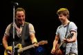 The Brisbane teen played alongside Bruce Springsteen on Thursday evening.