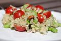 A quinoa salad from a recipe by US chef Melissa D'arabian. 