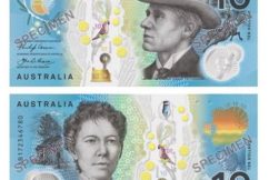 New $10 note out today