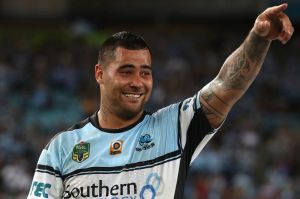 No change: Andrew Fifita's demeanour has not changed despite his recent travails, says Sharks teammate Wade Graham.