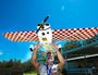 Nathan Burton with his scale model Taylor Craft which will fly this weekend at the Scale rally at Moonee beach. 16 FEB 2017