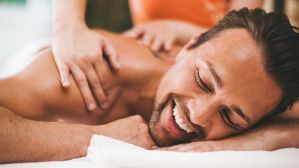 Men are flocking to day spas for much needed R&R.