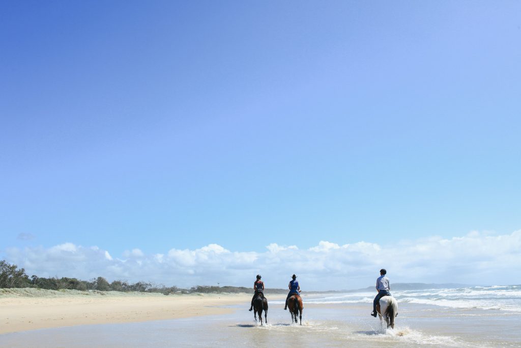 Bush and Beach ride, Australia