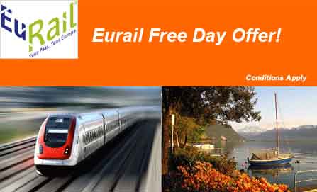 Eurail Free Day Promo