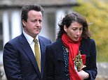 Mrs Cameron pictured with Ivan in on October 19, 2007 when she was opening a new lift to enable children in wheelchairs to access the Special Yoga Centre in Kensal Rise, London