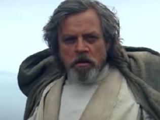 Mark Hamill as Luke Skywalker in The Force Awakens