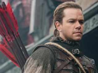 Matt Damon in a scene from film The Great Wall