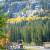 View of Utah mountainside and trees.