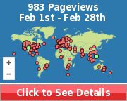 Locations of visitors to this page