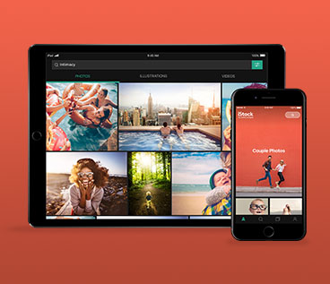 iStock iOS app