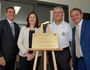 NOW OPEN: Minister for State Development Dr Anthony Lynham, Premier Annastacia Palaszczuk, Sunny Queen Australia managing director John O'Hara and Ipswich Mayor Paul Pisasale at the grand opening of the new $40 million manufacturing facility in Carole Park.