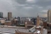 Footage shows the intensity of severe storms that lashed Sydney.