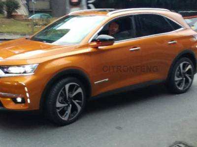 All-New DS7 Crossback Busted During Testing