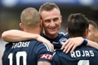 James Troisi (left) and Besart Berisha (centre) were two of the Victory's best.