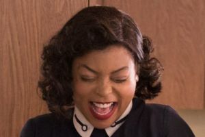 Janelle Monae, Taraji P. Henson and Octavia Spencer in <i>Hidden Figures</i>.