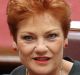 One Nation leader Pauline Hanson.