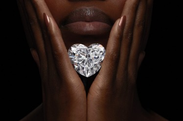 The Graff Venus (118.78 carats) – the world’s largest D Flawless heart-shaped diamond.