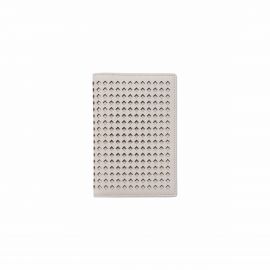 Perforated Passport Holder - Mist Grey