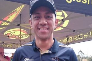 Leukaemia patient, Brumbies and Wallabies utility back Christian Lealiifano at ACT Brumbies Meet the Players in Canberra ...
