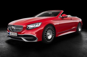 The Mercedes-Maybach S650 Cabriolet.