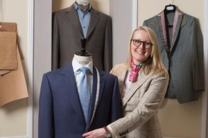 Sargent has been on Savile Row her entire working life. 