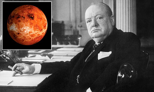 Churchill mused about life on Mars in extraordinary essay