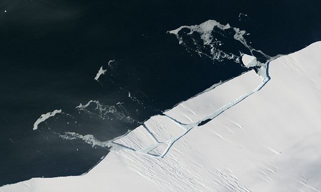 Antarctica sea ice hits record low