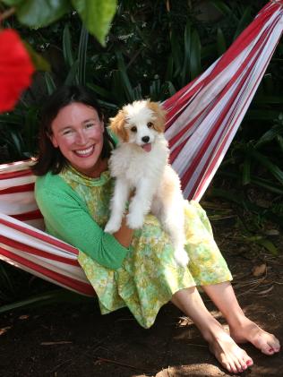 Nikki Gemmell at her home in Sydney. She has released a new book , a collection of her Weekend Australian columns.