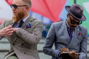 A daring new breed of dandies are attending spring carnival.