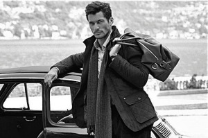 David Gandy does winter well for Marks and Spencer. 